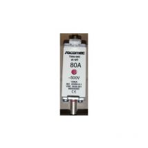 66000080 Fusible hpc taille 00C gg/gl 80A 500V - Socomec