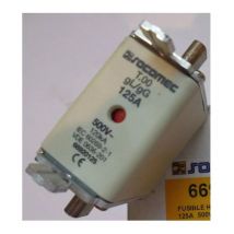 66920125 Fusible hpc taille 00 gg/gl 125A 500V - Socomec