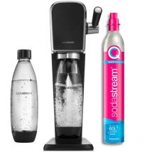 Wasserkarbonisierungsmaschine + 2 flaschen + 1 zylinder Sodastream artnlv