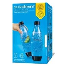 Confezione Da 2 Bottiglie Fuse In Pet Lavabili In Lavastoviglie Per Gasatore Sodastream 1lt- 2270072