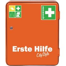 Armadietto pronto soccorso heidelberg City Style L302xH362mm xP140 circa Mm arancione 1 anta