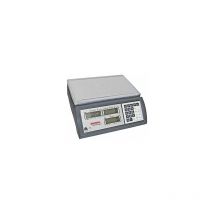 Báscula contadora con tres campos de visualización rango de