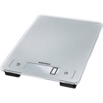 Kwd Page Aqua Proof Bilancia da cucina digitale Portata max.=10 kg Grigio-Argento - Soehnle