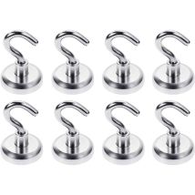 Magnethaken, Magnethaken, Starker Neodym-magnet, 36 Kg Haltekraft, Magnethaken, Beste Magnethaken Für Küchen-, Garagen- Und Schrankschränke Im Innen- 