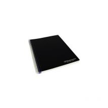 Soennecken - Collegeblock Meetingbook date notes action din A4+ liniert 90g/m² schwarz 80 Bl.