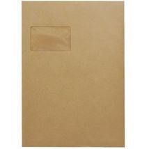 Versandtasche 2087 C4 90g Mf Sk Natronbraun 250 St./pack. - Soennecken