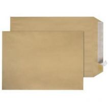 Soennecken - Versandtasche din C4 229 x 324 mm (b x h) ohne Fenster 90g/m² mit Haftklebung natronbraun 25 St./Pack.