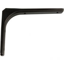 S.of. angle 4-200x150 aluminium noir (s) 7402 Amig