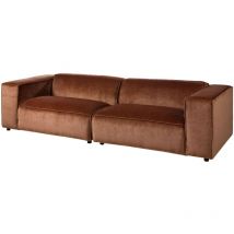 Sofa 3-Sitzer 286x103x69 Cord kupfer valencia