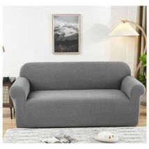 Derrui - Sofa Covers High Stretch 3 Seater Super Soft Stylish Couch Covers for Dogs Pets Cats Jacquard Spandex Non Slip Sofa Slipcover for Living