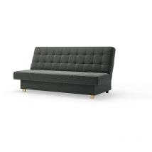 E-meubles - Sofa mit Schlaffunktion und Bettkasten, Kippsofa Klappsofa Schlafsofa Clic-Clack Couch für Wohnzimmer Federkern Sofagarnitur Polstersofa