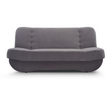 E-meubles - Sofa mit Schlaffunktion und Bettkasten, Kippsofa Klappsofa Schlafsofa Clic-Clack Couch für Wohnzimmer Federkern Sofagarnitur Polstersofa