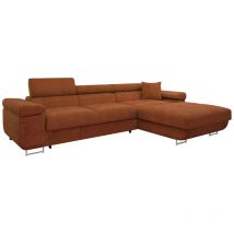 Sofá rinconero Comfivo Eliferu 102, Flow 09, Función de descanso, Almacenaje, 280x170x70cm, 0