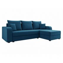 Mirjan24 - Sofá rinconero Memphis 112, Manila 26, Función de descanso, Almacenaje, 237x139x84cm, 0