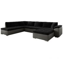 Mobilier1 - Sofá rinconero Comfivo 128, Derecha, Función de descanso, 348x205x76cm, 0