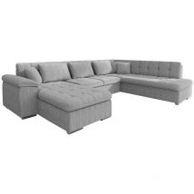 Mobilier1 - Sofá rinconero Comfivo 128, Poso 110, Función de descanso, 348x205x76cm - Poso 110