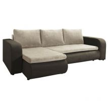 Habitat Et Jardin - Sofá rinconero Muncie 100, Zetta 294 + Zetta 291, Función de descanso, Almacenaje, 245x150x82cm, 0