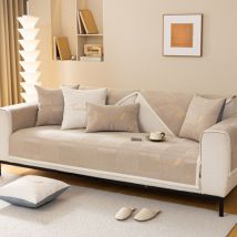 Sinbinta - Sofaschoner rutschfest, Sofabezug Ecksofa l Form Wasserdicht, Hund Katze Couch Überzug Ecksofa u Form Decke Universal 3/2/4/1sitzer Sofa