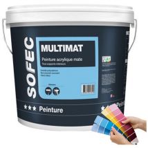 Sofec Multimat Acrylfarbe Weiß 15l - Sofec