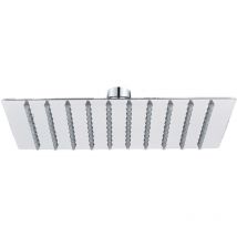 Soffione anticalcare quadro 'queen' cm 25 x 25