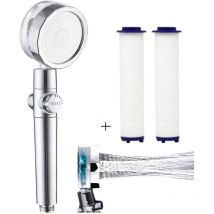 Soffione doccia ad alta pressione Soffione doccia con filtro per acqua dura Soffione doccia a bassa pressione Soffione doccia Turbo Spa con