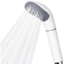 Pommeau De Douche, Douchette Haute Pression, Anti Calcaire Anti Calcaire, A Economie D'Eau Amovible Et Lavable, Résistant A La Chaleur, Sans Fuites, 6