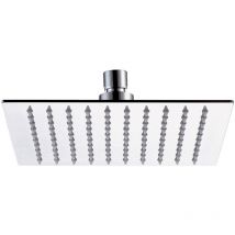 Soffione doccia quadro cm 30 cromo cm 30 x 30