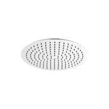 Dianflex - Dianhydro soffione doccia tondo Ultra Slim 20 cm spessore 2 mm in acciaio inox accessori e ricambi bagno doccia Acciaio Inox 20 cm