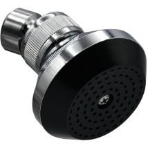 Soffione linea 'black' abs cromato