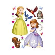 Ag Art - Sofia la Principessa Decorazione Murale Adesiva 65x85cm - Multicolore