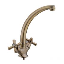 Armaturenmischer serie croce sofia bronze