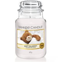 Yankee Candle - Candela profumata in giara grande Coperta morbida Durata Fino a 150 Ore