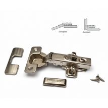 Soft Close 35mm Kitchen Cabinet Door Hinge with Screws - Pack of 30