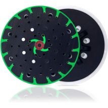 Soft sanding pad for Festool 150 mm with backing plate M8 connection thread Dust extractor for eccentric sander.