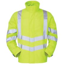P534 Soft Shell Hi-vis Jacket Yellow (5XL) - Pulsar