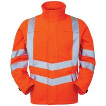 PR535 Soft Shell Hi-Vis Jacket Orange (l) - Pulsar
