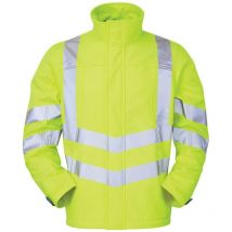 P534 Soft Shell Hi-vis Jacket Yellow (l) - Pulsar