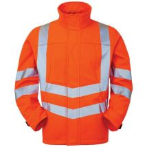 Pulsar - PR535 Soft Shell Hi-Vis Jacket Orange (2XL) - Orange