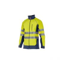 Velilla - Chaqueta Trabajo m Al.Vis. 94%Poli6%Elas Amarillo Fluor/Mari