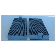 Filtros carbon 999009 rectangulares para campana (lote de 2) - Sogelux