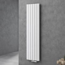 Doporro - Radiateur pour Chauffage Central 180x46cm Radiateur à Eau Chaude Panneau Double Couches Vertical Blanc