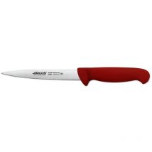 Arcos - Sohlenmesser 2900 - Prof 293122 mit Edelstahl Nitrumtaschen und ergonomischer roter Polypropylenklinge mango und 17 cm Klinge, Vitrine
