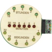 Bausatz binäre Uhr – 76334 – Sol Expert – Stromversorgung: Powerbank (USB) oder direkt an USB-Port – Ideal für Löteinsteiger und Hobby-Elektroniker