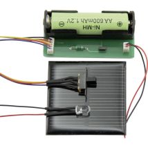 Sol Expert Solarmodul EasyLight – Ni-MH Akku 600 mAh – Automatische LED-Beleuchtung – 120 mA Solarpanel