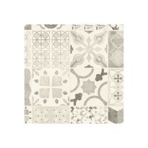Tarkett - Sol Lino - Carreaux de ciment - Noir - Rouleau de 3m x 7m
