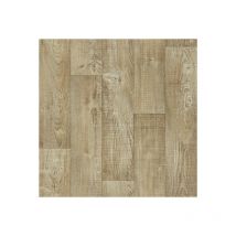 Sol pvc Best - Imitation parquet Mélèze Brun Clair - Rouleau de 2m x 16m