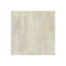 Sol pvc Premium Envers Textile - Carrelage effet Calcaire - Grège - Rouleau de 3m x 9m