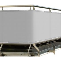 Sol Royal - Brise vue pour balcon SolVision PB2 pes 300x90cm Gris