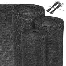 Schattiergewebe Sg 80 Anthrazit 100cm, 5000 - Sol Royal