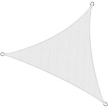 Voile d'ombrage SolVision polyéthylène (pehd) avec stabilisant anti-UV Blanc, 300x300x300 cm - Sol Royal